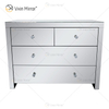Factory Supply WXF-804 Silver Home Decor Mirored Cupboard Cabinet With Muti Drawers