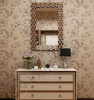Wall Decoration Silver Curved Glass Wall Hanging Mirror