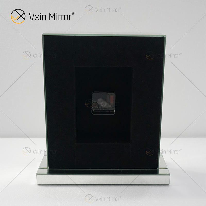 mirror clock wall decor