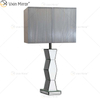 WXTL-004 Modern Silver Mirror Lamp with Lampshade For Bedroom