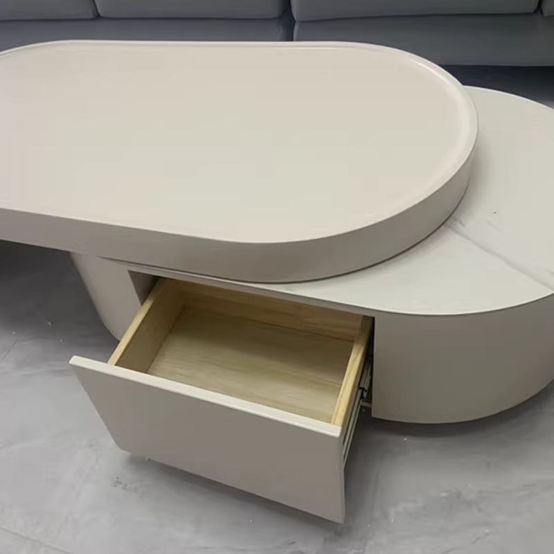 white coffee table set