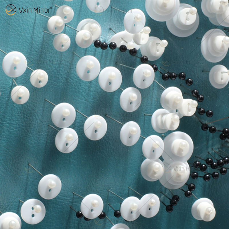 wall art with crystals