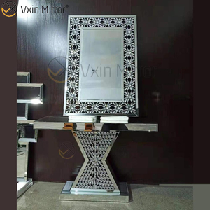 Vxin Popular Asia Market Furniture Modern Mirror Console Table Table Furniture