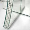 Luxury Hallway Crushed Diamond Crystal Mirror Cabinet Round Silver Mirrored Bedside Table Sofas Coffee Table Furniture WXF-145