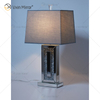 Top Quality WXTL-146 Modern Crushed Crystal Bedside Mirror Lamp with Shade for Sectional Sofa