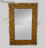 Cheap WXM-1051 Top Quality Brown Wall Mirror Decoration Crystal Wall Mirror