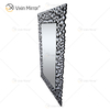 Top Quality Silver Brown 2 Colors Wall Decor WXM-1051 Silver Large Crystal Wall Mirror