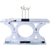 Cheap WXWF-535 Console Table Glass Luxury Modern Mirrored Silver Home Furniture Living Room Console Table