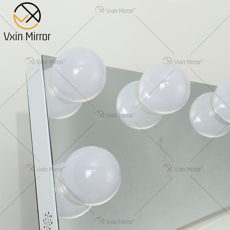 backlit mirrors bathroom