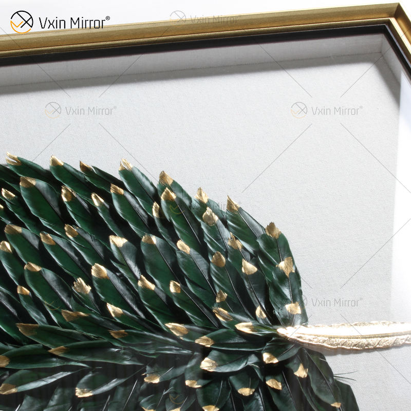 framed crystal wall art