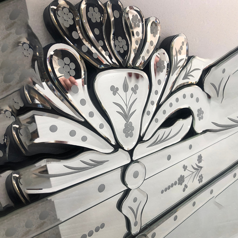 Wholesale WXVM-047 Modern Venetian Design Mirrors Wall Rectangle Silver Wall Mirror