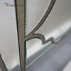 Luxury Grace Golden Silver Antique Mirror Mirrored King Bed Furniture