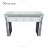 Home Decor WXF-720 Crushed Diamond Dressing Mirrored Corner Chest With 2 Drawers