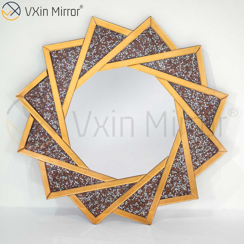 Cheap Vxin Modern Living Room Furniture Home Decor Crush Diamond Luxury Furniture Set Mirror Console Table
