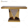 Cheap Vxin Modern Living Room Furniture Home Decor Crush Diamond Luxury Furniture Set Mirror Console Table