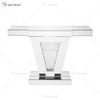 High Quality Wholesale Mirrored Console Table Crushed Diamond Crystal Hallway Entryway Table Console