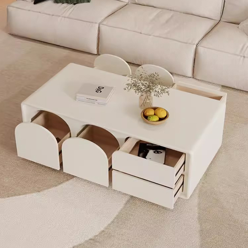 Modern cream wind coffee table 