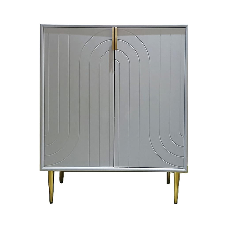  Wood Corner Console Storage