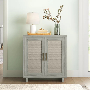 Sideboard Rattan Kitchen Cabinet