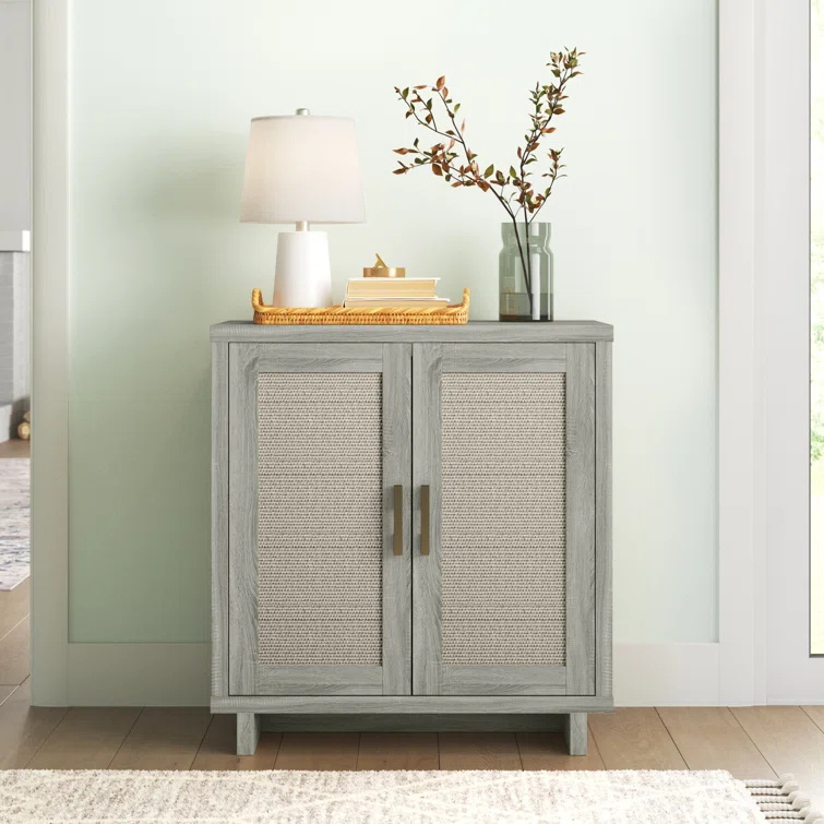 Sideboard Rattan Kitchen Cabinet