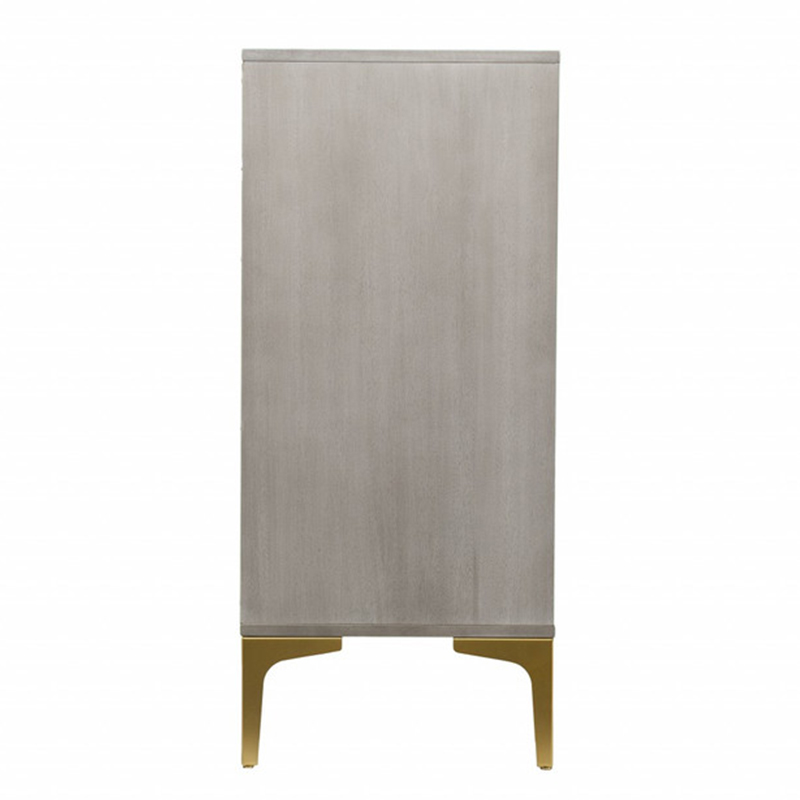 Wood Corner Console Storage Cabine