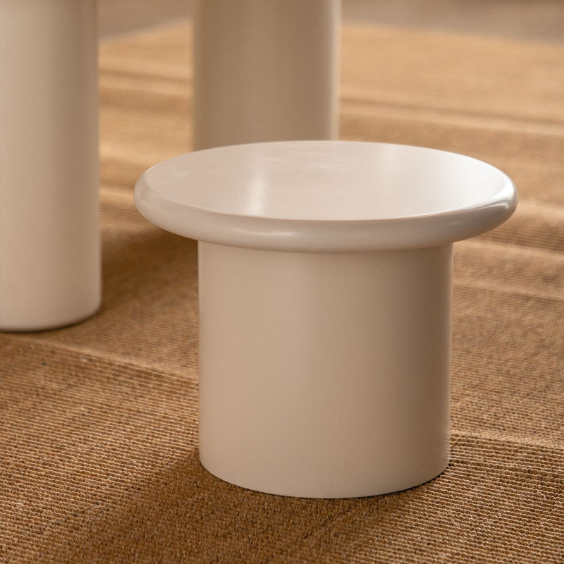 round wooden coffee table