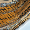 Crystal diamonds console table