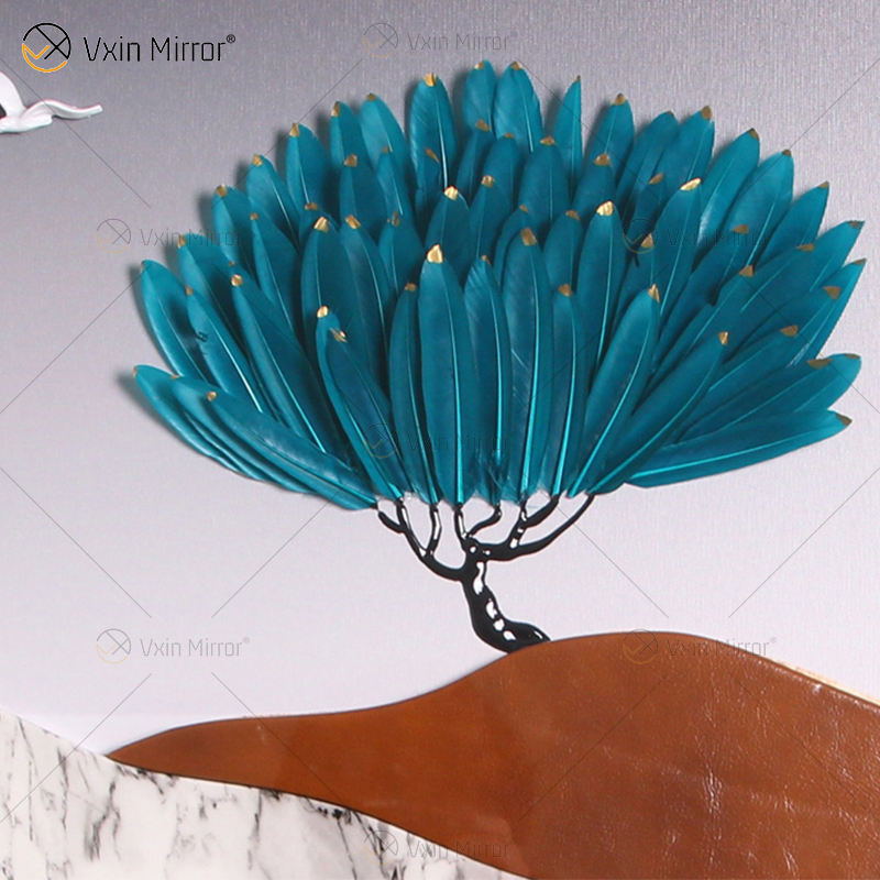 wall art using crystals