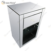 Vxin Mirror Hot Sale WXR-008 Silver Home Decor Mirored Cupboard Cabinet With Drawers with Self