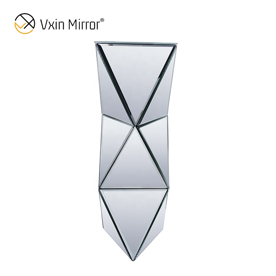 WXMV-039 Home Hotel Decorative Indoor Mirrored Tabletop Mirror Vase