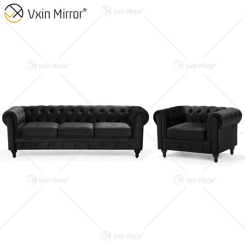 Modern WXF-169 Mirrored Coffee Sparkly Side Table for Living Room Set with Sofa