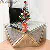 Factory Supply WXWF-711 Crushed Diamond Side Table Modern Coffee Table