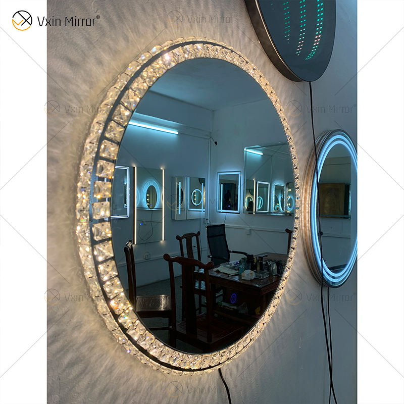 vanity wall mirror with lights