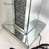 WXFL-032 Living Room Luxury Silver Modern Crushed Dia Mond Floor Standing Lamp Mirror Lamp