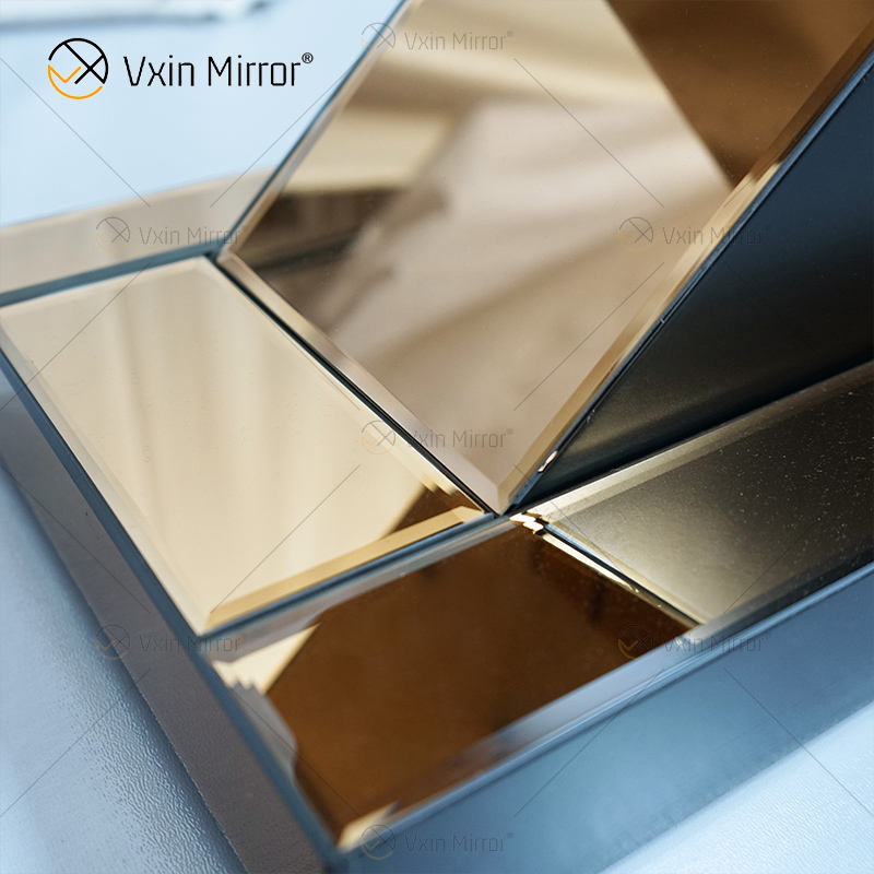 mirrored accent cabinet