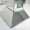 New Design Vxin WXF-722 Home Decor Crushed Diamond End Table Silver Mirror Furniture Side Table