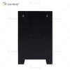 Furniture 3 Drawer Mirror Nightstand Table Cabinets Decorative Storage Cabinet