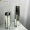 2 Colors Modern Elegant WXCH-079 Silver Crystal Mirrorr Candle Holder for Home Wedding