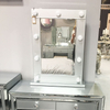 3 Colors Venetian Styles VXin WXDL-104 Hollywood Lighted Mirror Vanity Set with Led Light 7 Bulbs