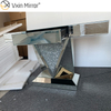 WXF-511 Console Table with Drawer Modern Hallway Mirror Luxury Home Furniture Silver Console Table