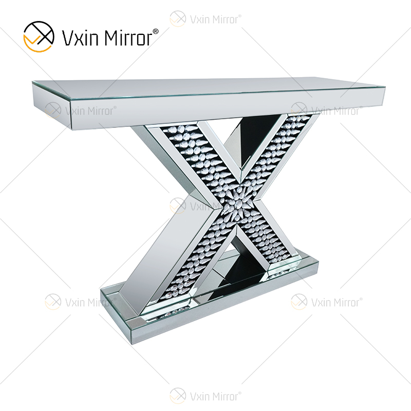Hot Sale China Product WXF-087 Living Room Table Modern Gold Console Table