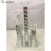 Professional Factory Vxin WXCH-22 Acrylic Diamonds Glass Candle Holder 6 Candle Cup