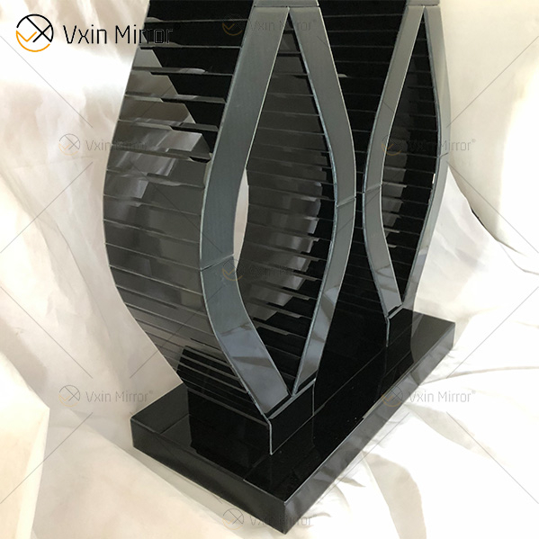 WXF-129 Modern Prismatic Geometric Simple Furniture Mirror Console Table