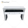 Home Decor WXF-720 Crushed Diamond Dressing Mirrored Corner Chest With 2 Drawers