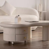 Modern white cream wind Coffee Table