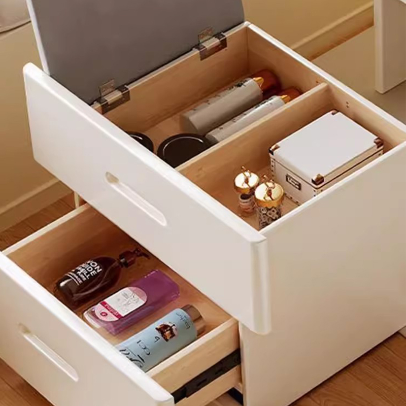Vanity Table with Lighted Mirror