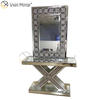 Unique Style Vxin Silver Modern Mirror Furniture Crystal French Style Console Table with Mirror