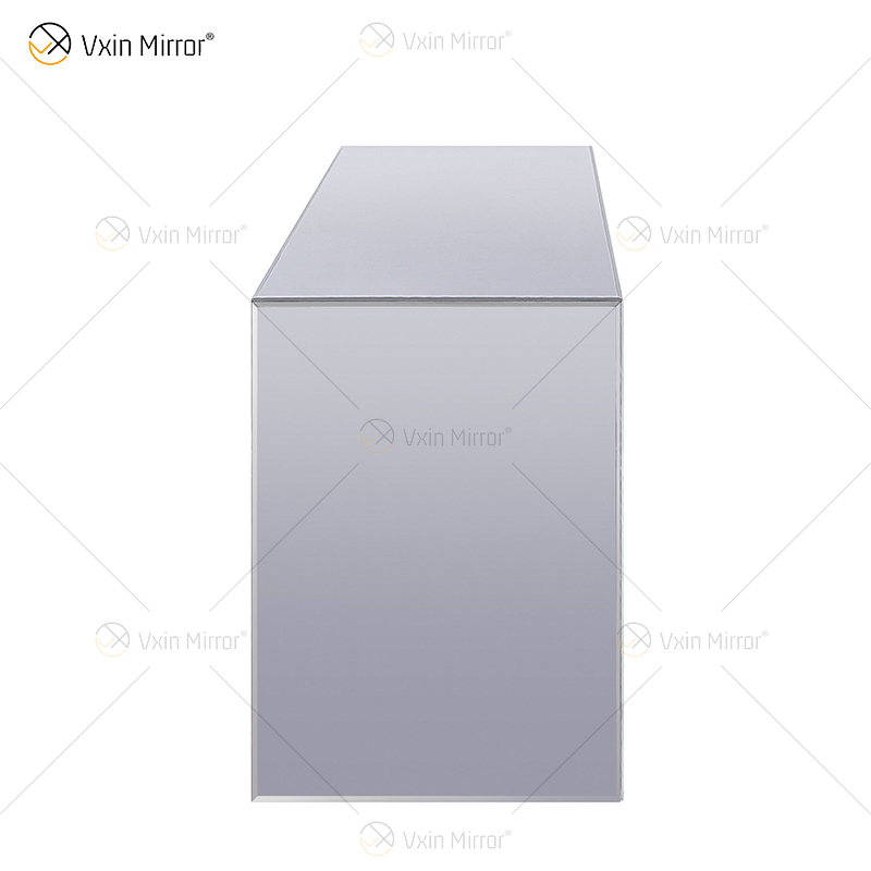Wholesale WXF-097 Mirrored Living Room Furniture Crushed Diamond Silver Cabinet 2 Drawer Mirror TV Stands