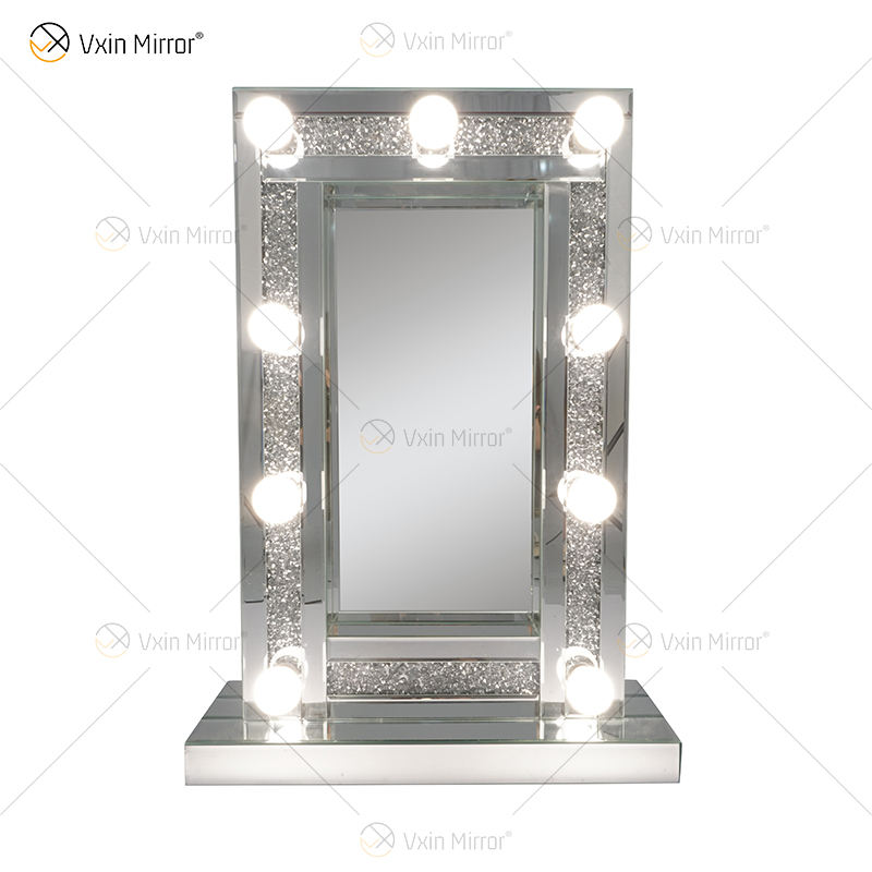 bathroom led light mirror