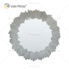 New Design WXM-1131 Wall Decor Diamond Shade Silver Wall Hanging Mirror
